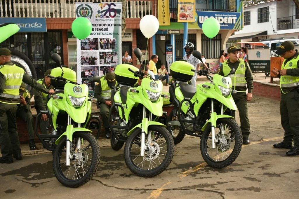 Policía Metropolitana de Ibagué cuenta con 28 nuevos vehículos de patrullaje