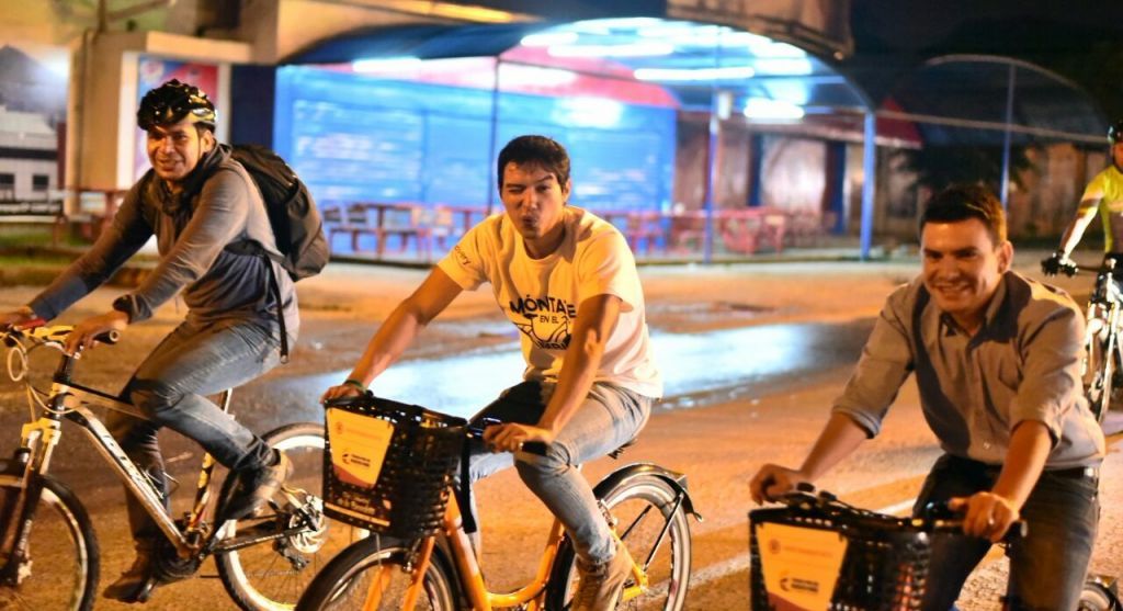 Con bicipaseo nocturno, este viernes se habilitará ciclorruta de la vía al Aeropuerto