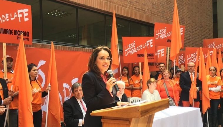 Viviane Morales renunció a su candidatura presidencial