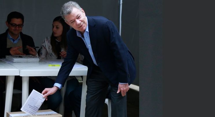 “Estas serán las elecciones más tranquilas de la historia de Colombia”: Juan Manuel Santos