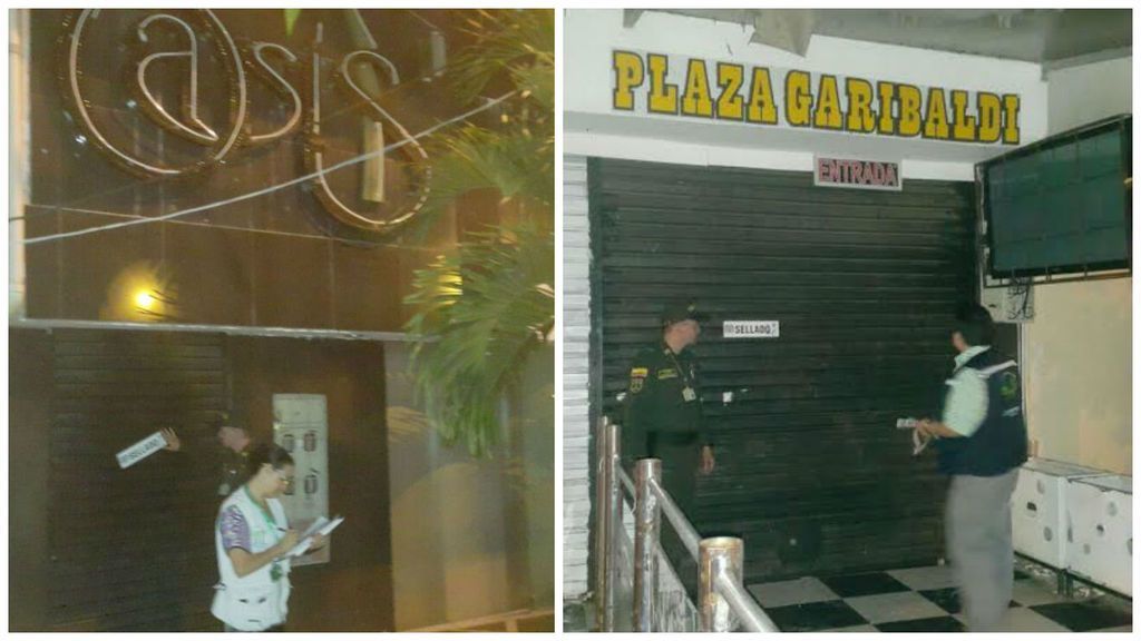 Cerraron Plaza Garibaldi y Oasis por ruidosos