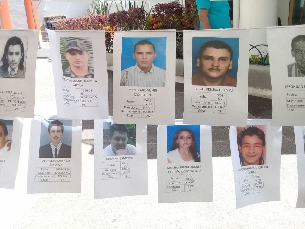 En el Día de la Desaparición Forzada el Tolima recordó a sus victimas