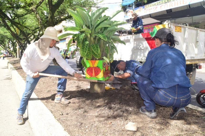 Separador de la calle 15 tendrá figuras alusivas al folclor colombiano