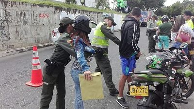 Operativos de seguridad se realizaron en las comunas 10 y 11 de Ibagué