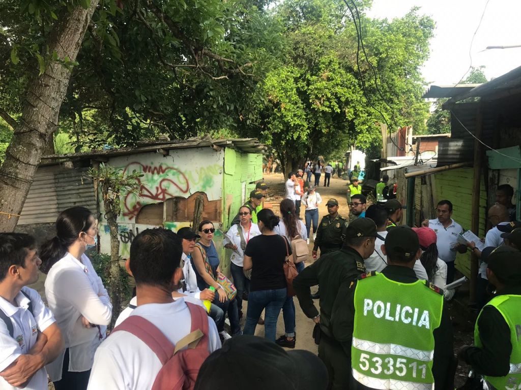 70 predios invadidos en el Hato de la Virgen serán restituidos al Municipio