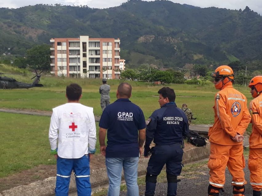 Continúa rescate de montañistas en el Nevado del Tolima