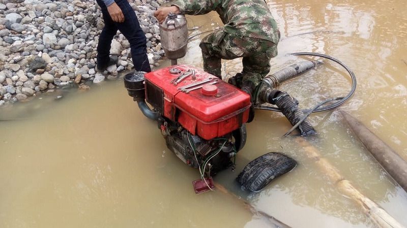 Cortolima continúa acciones contra la minería ilegal