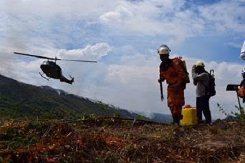 Por fin es controlado el incendio de Suárez