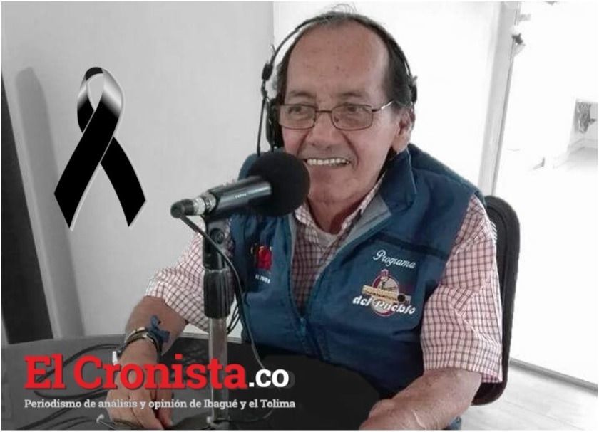 Murió Hernán Gonzalo de la Calle, el hombre del despecho en la radio de Ibagué