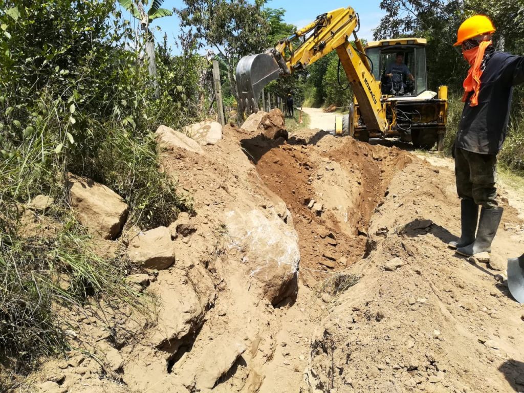 Acueducto de Llano del Combeima avanza en un 70 %
