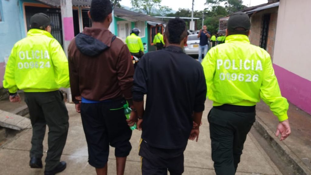 Operativo de la Policia desarticuló banda "Los Pijaos"