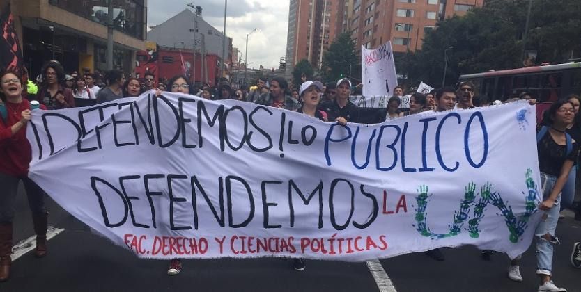 A propósito de la marcha en defensa de la Universidad Pública.