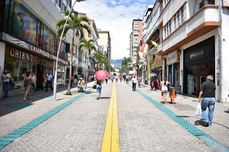 Avanza plan integral de recuperación del espacio público en el centro de Ibagué