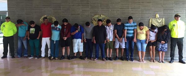 Desmantelada “La Saga”, banda dedicada al narcotráfico