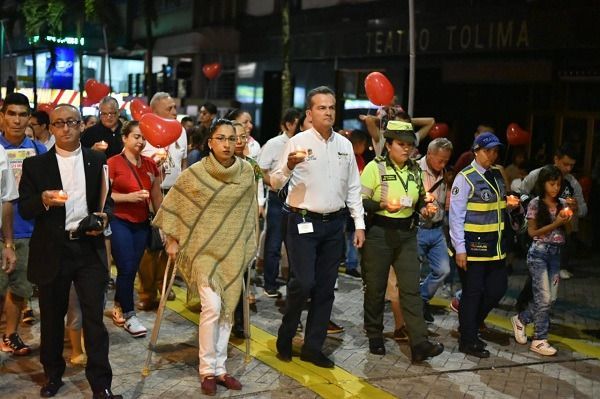 Ibagué conmemoró el día mundial en memoria de los fallecidos en accidentes de tránsito