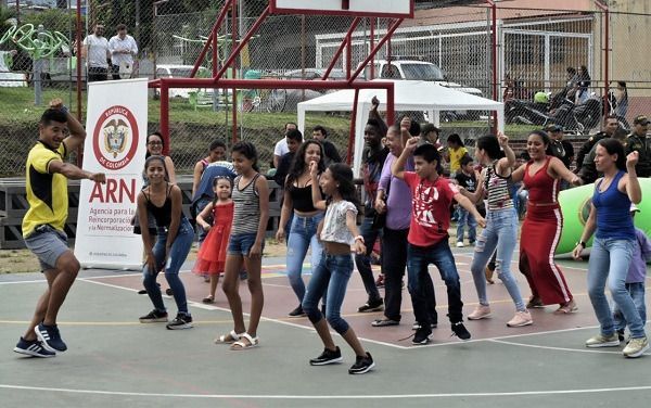 En el Tolima, personas en proceso de reintegración realizaron actividad familiar y deportiva de fin de año