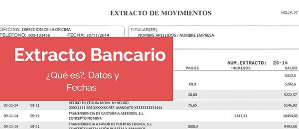 Leer los extractos bancarios, clave para no caer en sobreendeudamiento