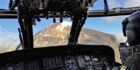 Fuerza Aérea apoya rescate de montañista alemán herido en el Nevado del Tolima