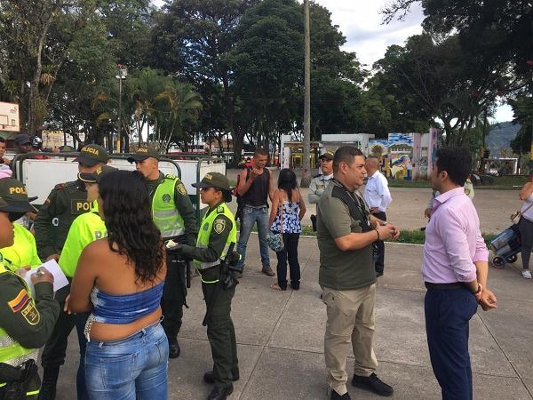 Operativos de seguridad en el parque López de Galarza dejan detenidos y droga incautada
