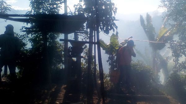 Cortolima asume su rol frente al incendio en zona de páramo de Anzoátegui (Tol)