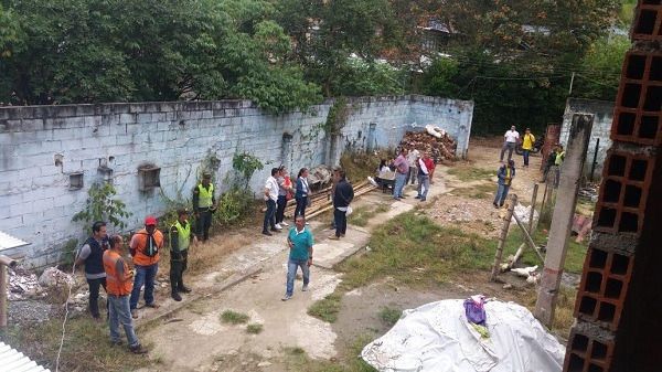Sellan 6 obras ilegales en zona de influencia de la quebrada Las Ánimas de Ibagué