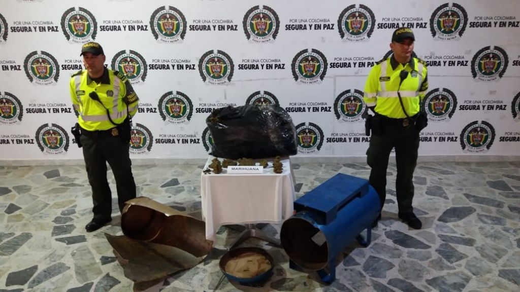134 mil dosis fueron incautadas por las autoridades en Ibagué