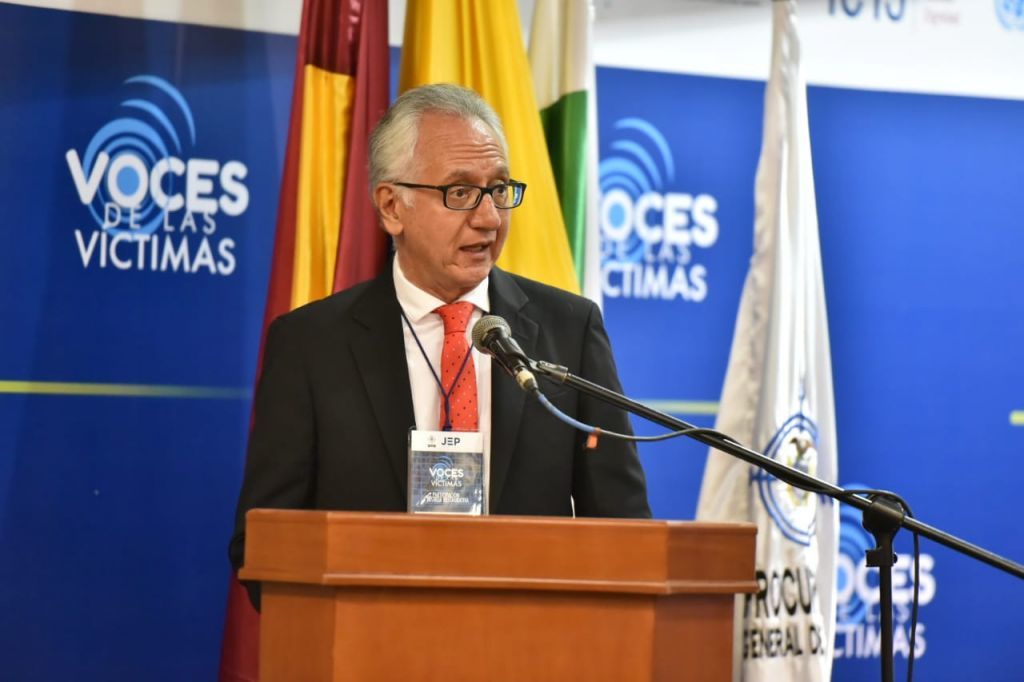 Asistencia de Jaramillo al evento de la JEP en la UT