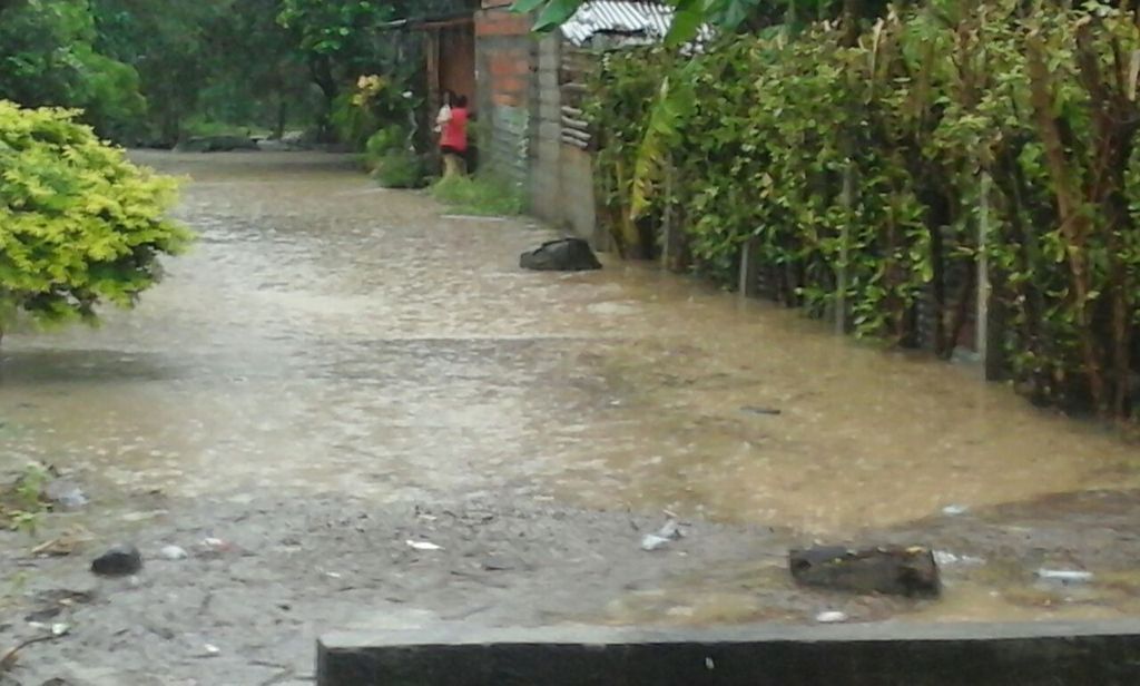 Aguacero causa emergencia en Purificación