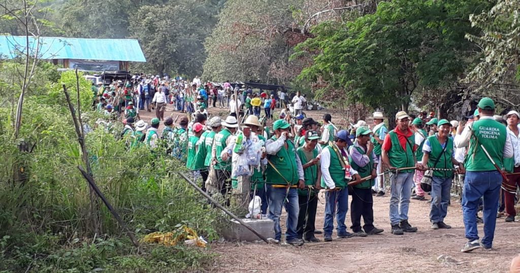 Se levantó Minga indígena del Tolima, tras lograr acuerdos para las comunidades