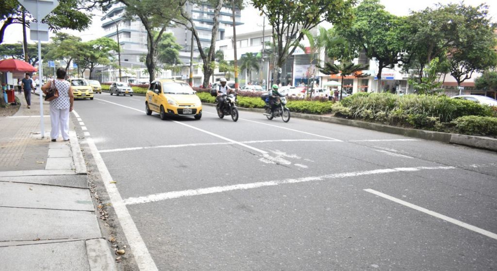 Según Secretaría de Movilidad, la señalización de la carrera Quinta beneficia a estudiantes del San Simón y Liceo Nacional