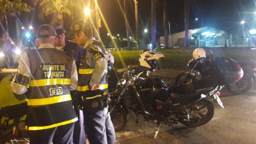Por andar con parrillero de noche se han inmovilizado 11 motos en Ibagué