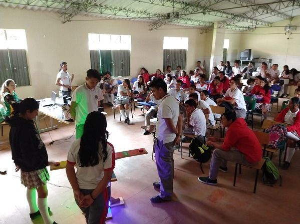 Campaña de reciclaje en colegios de Ibagué