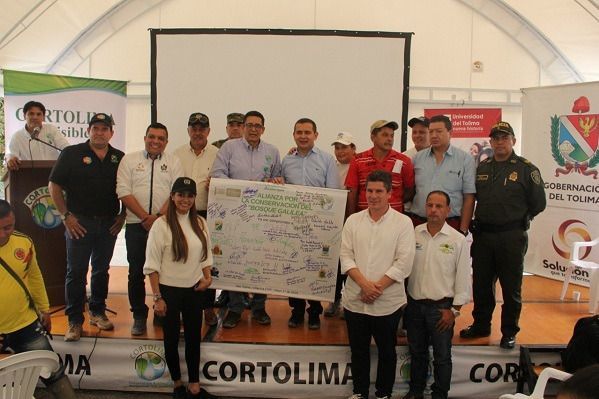 Congresistas del Tolima apoyan declarar el bosque de Galilea como Área Protegida propuesta por CORTOLIMA