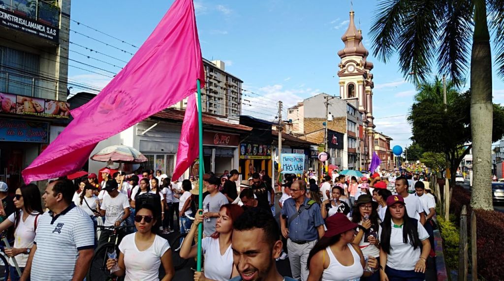 En la XI Marcha Carnaval en Ibagué, se movilizaron 130.000 personas
