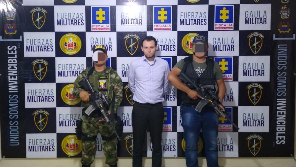 Gaula militar del Tolima capturó a empleado de hospital de Bogotá por extorsionar