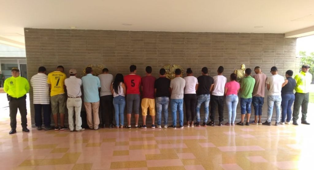 Desmantelada banda “Los Churros” dedicada al microtráfico en Ambalema