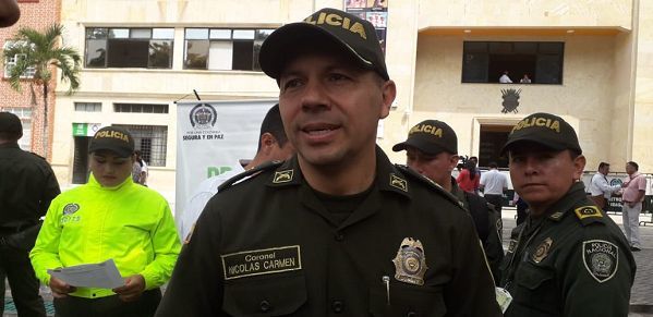 Comunidad ibaguereña exige presencia del coronel Nicolás Carmen Aristizábal en la Policía Metropolitana