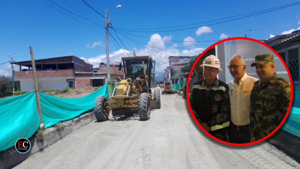 Ejército y alcaldía entregan calle pavimentada en Nazareth II