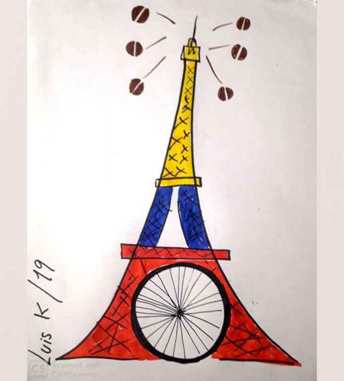 Caricatura del Tour de Francia 2019