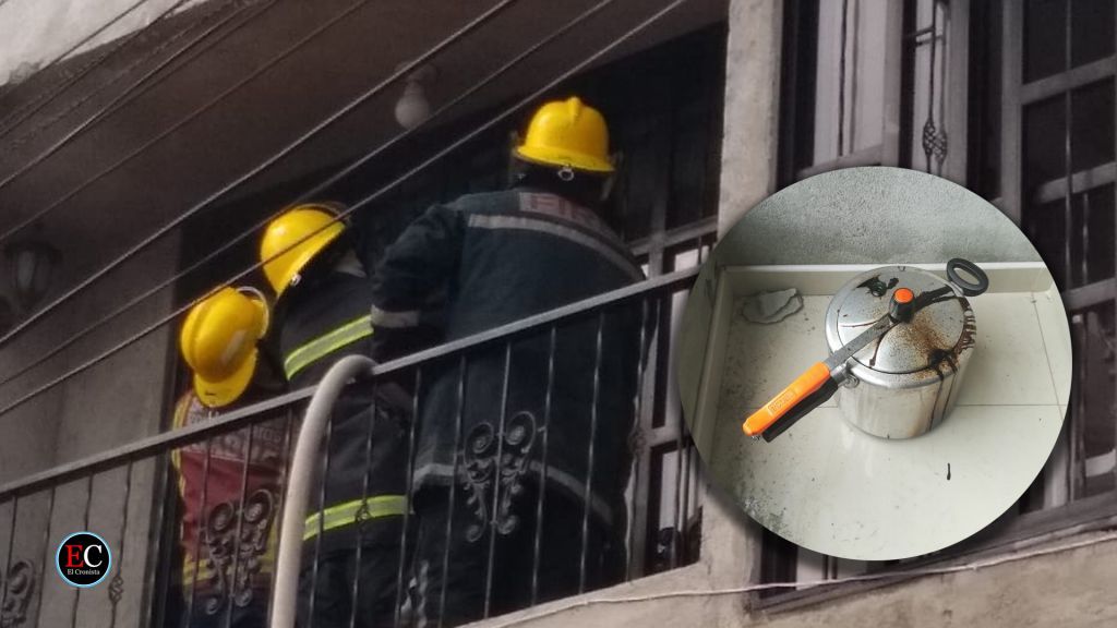 Incendio estructural en una vivienda del barrio San Simón parte baja