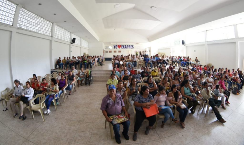 130 familias del Hato de la Virgen participan en sorteo de lotes para su reubicación