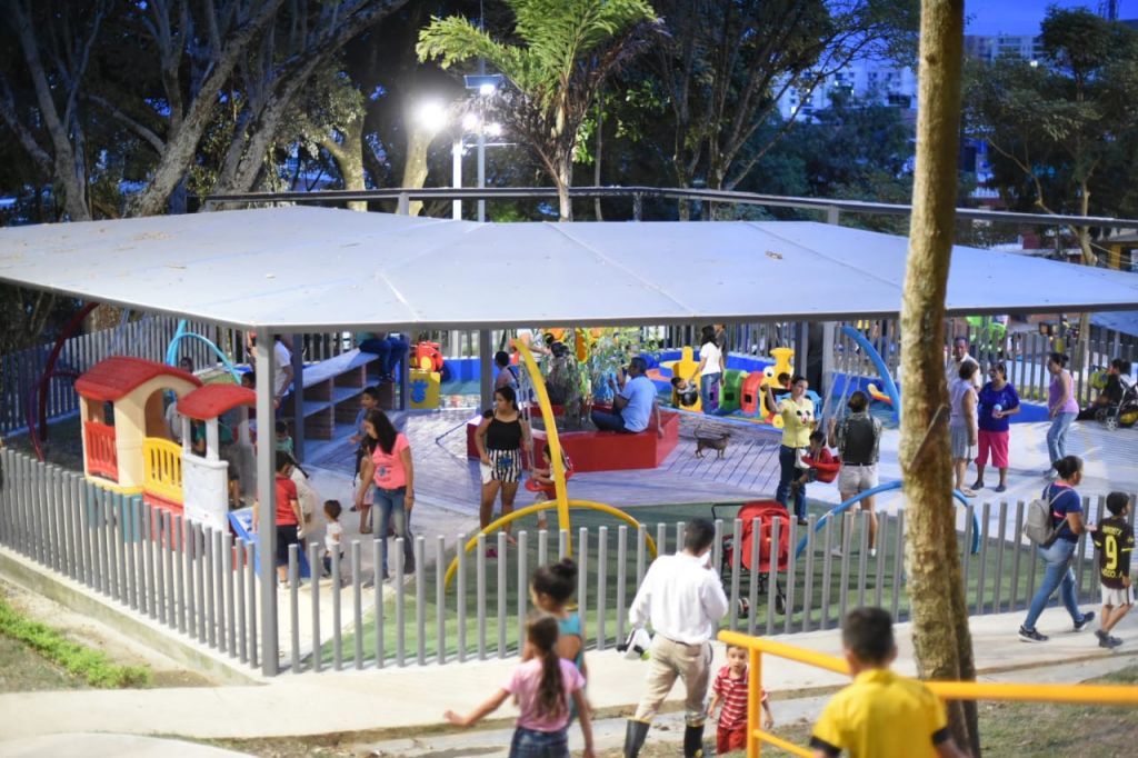 Habilitan parque para la primera infancia en la comuna 4