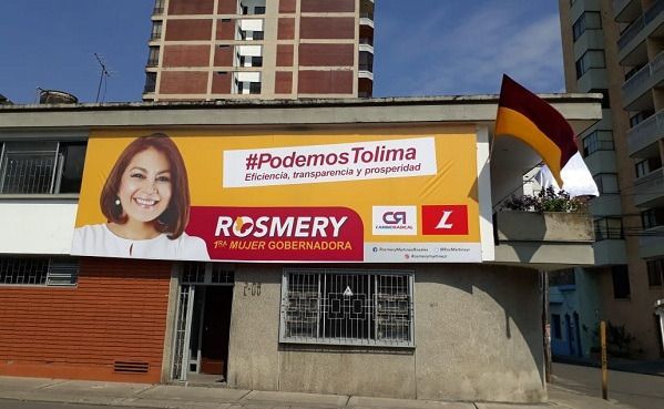 Rosmery Martínez inaugura sede en Ibagué