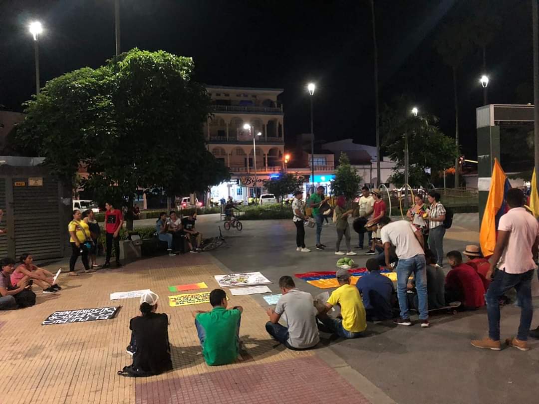 Toque de queda en El Espinal