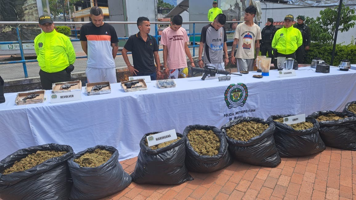 Hasta un fusil de asalto encontraron en Cerro Gordo, temida olla en el sur de Ibagué