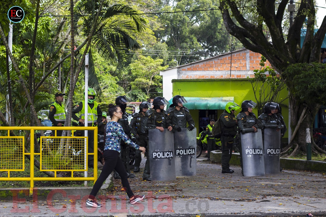 Más de 800 uniformados de la Policía estarán garantizando el orden público en movilización de este miércoles
