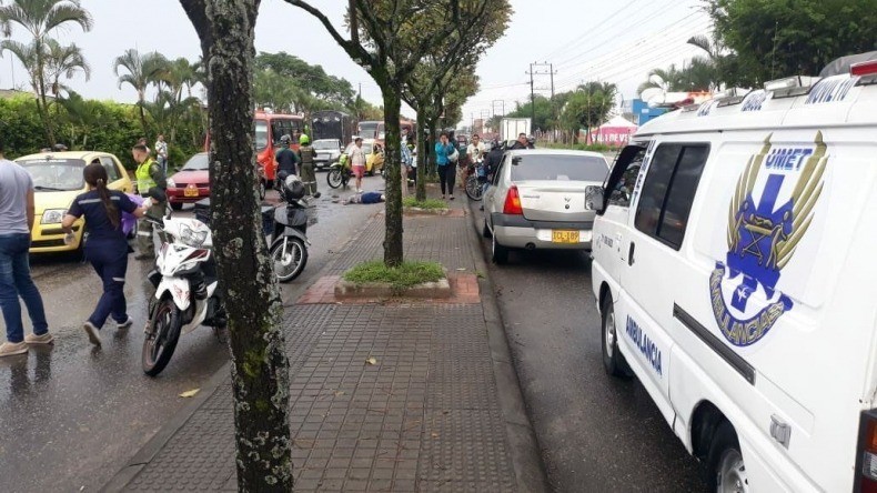 Imputan a motociclista que atropelló y mató a una anciana en Ibagué
