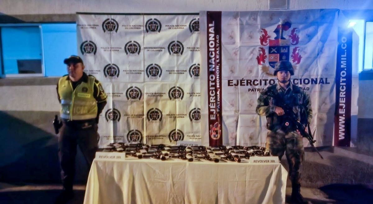 Incautan 30 armas de fuego en Cajamarca