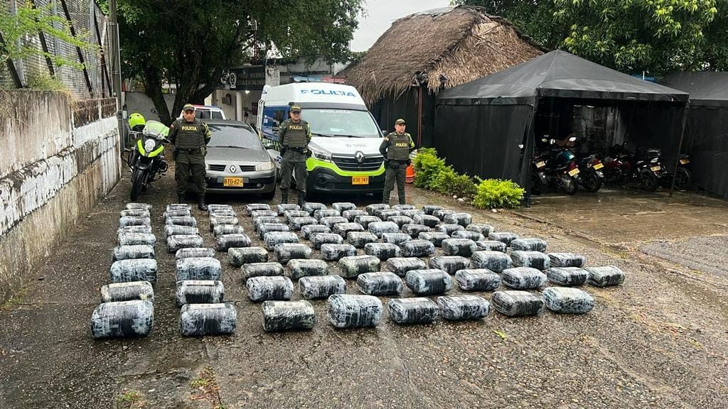 Incautan gran cargamento de marihuana en vías del Tolima
