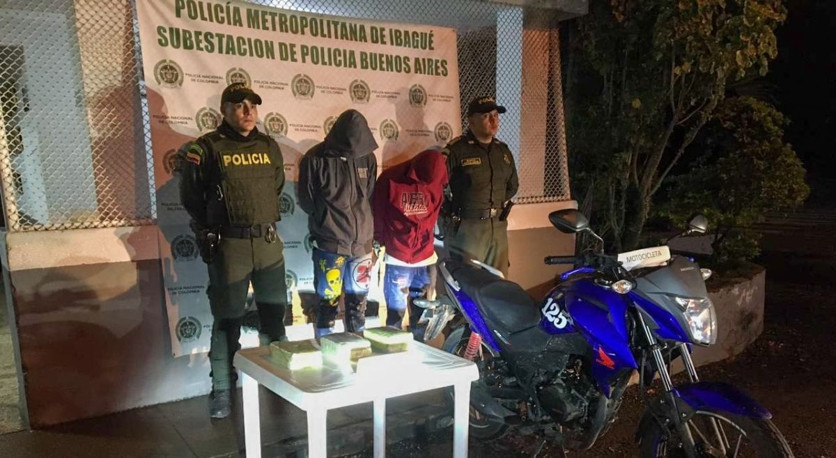 Incautan más de 7.000 dosis de marihuana en la vía Espinal - Ibagué
